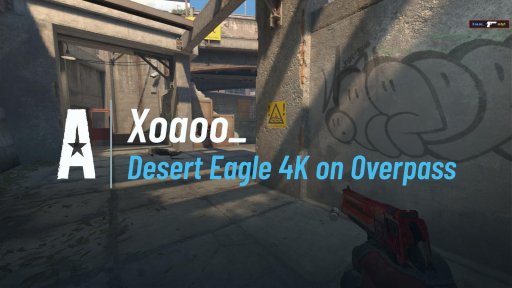 Xoaoo_ - Desert Eagle 4K on Overpass on Overpass