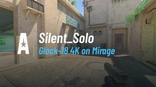 Glock-18 4K on Mirage
