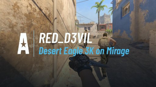 Zuczekkkkk - Desert Eagle 3K on Mirage on Mirage