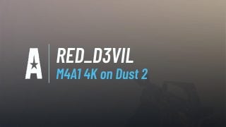 M4A1 4K on Dust 2