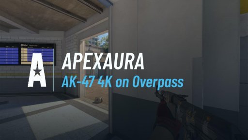 ziinercs - AK-47 4K on Overpass on Overpass