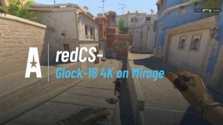Glock-18 4K on Mirage