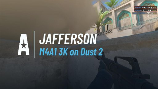 Jaffers0n - M4A1 3K on Dust 2 on Dust 2
