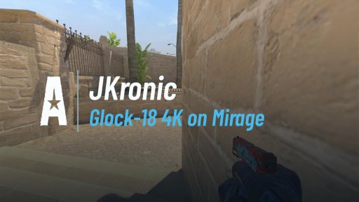 JKronic - Glock-18 4K on Mirage on Mirage