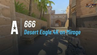 Desert Eagle 4K on Mirage