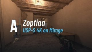 USP-S 4K on Mirage