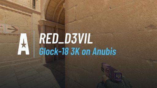 Zuczekkkkk - Glock-18 3K on Anubis on Anubis
