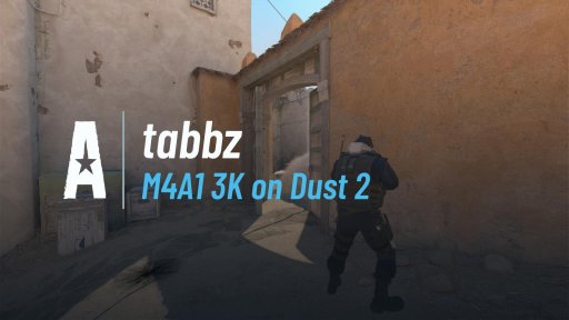 tabbz1337 - M4A1 3K on Dust 2 on Dust 2