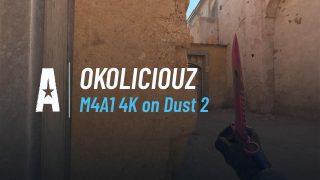 M4A1 4K on Dust 2