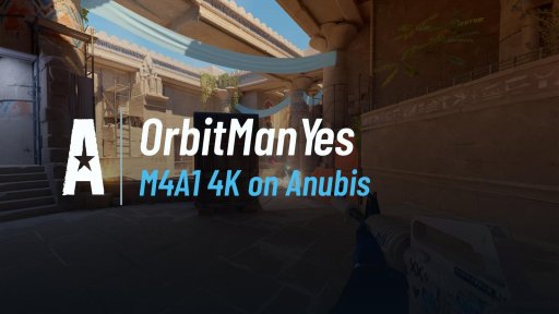 Orbiiiit - M4A1 4K on Anubis on Anubis