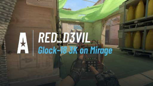 Zuczekkkkk - Glock-18 3K on Mirage on Mirage