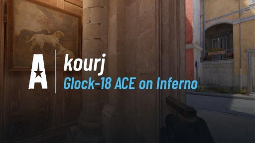 kourjq - Glock-18 ACE on Inferno on Inferno