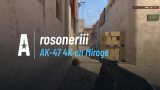 AK-47 4K on Mirage