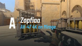 AK-47 4K on Mirage