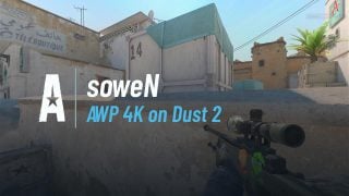 AWP 4K on Dust 2