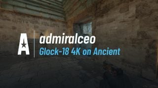 Glock-18 4K on Ancient