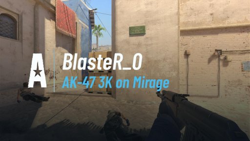 blaster_0 - AK-47 3K on Mirage on Mirage