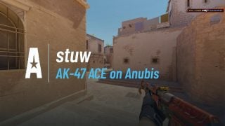 AK-47 ACE on Anubis