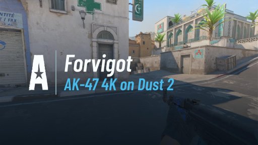 forvigot - AK-47 4K on Dust 2 on Dust 2