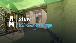 USP-S 4K on Mirage