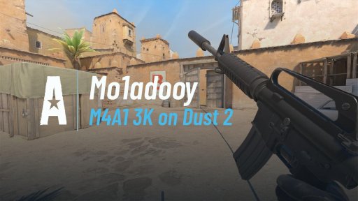 golik66 - M4A1 3K on Dust 2 on Dust 2