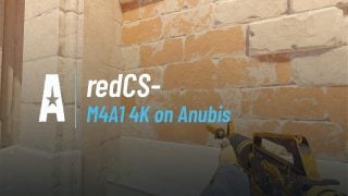 M4A1 4K on Anubis