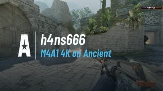 M4A1 4K on Ancient