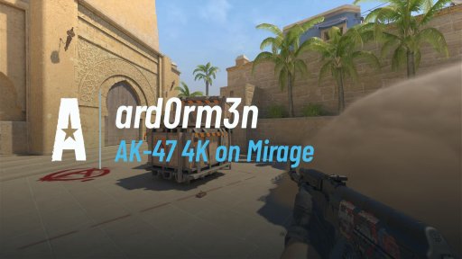 ard0rm3nn_88 - AK-47 4K on Mirage on Mirage