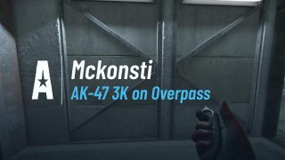 AK-47 3K on Overpass