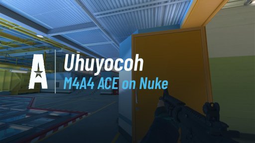 Calyx - M4A4 ACE on Nuke on Nuke