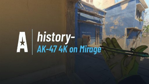 history- - AK-47 4K on Mirage on Mirage
