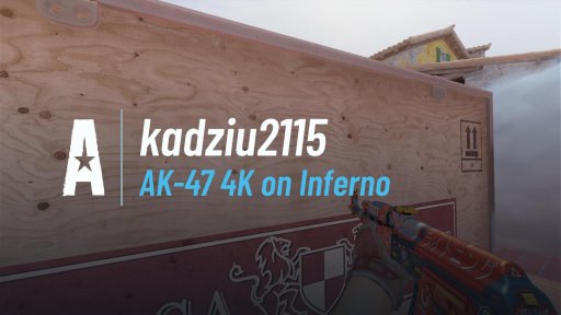 kADZIU1337 - AK-47 4K on Inferno on Inferno