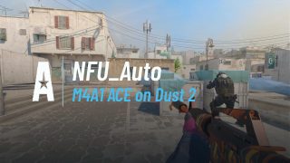 M4A1 ACE on Dust 2