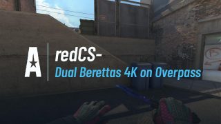 Dual Berettas 4K on Overpass