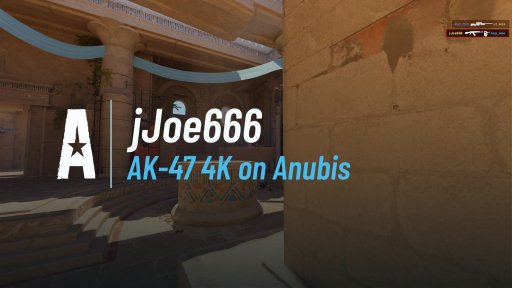 slodki_joe - AK-47 4K on Anubis on Anubis