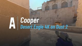 Desert Eagle 4K on Dust 2