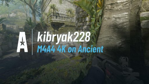 kibryak7 - M4A4 4K on Ancient on Ancient