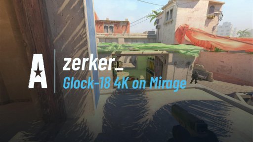 severi47 - Glock-18 4K on Mirage on Mirage