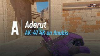 AK-47 4K on Anubis