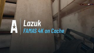 FAMAS 4K on Cache