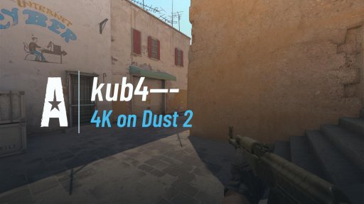 jlk_kubx - 4K on Dust 2 on Dust 2