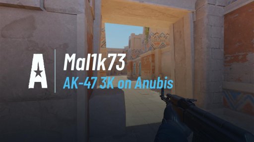 mal1k73 - AK-47 3K on Anubis on Anubis