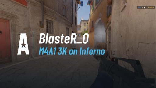 blaster_0 - M4A1 3K on Inferno on Inferno