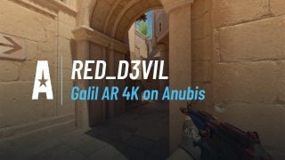 Galil AR 4K on Anubis
