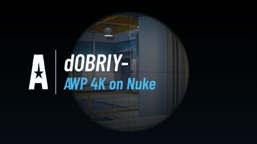 kAl1nkA1 - AWP 4K on Nuke on Nuke