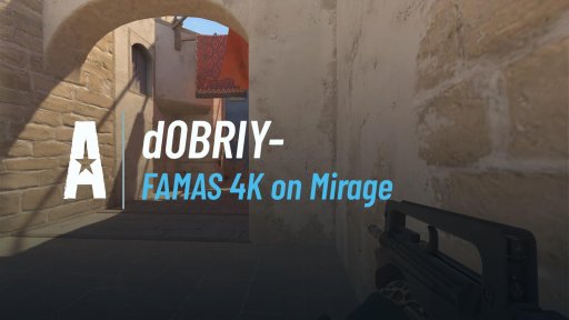 kAl1nkA1 - FAMAS 4K on Mirage on Mirage