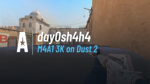 day0stv - M4A1 3K on Dust 2 on Dust 2