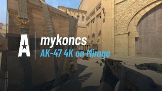 AK-47 4K on Mirage