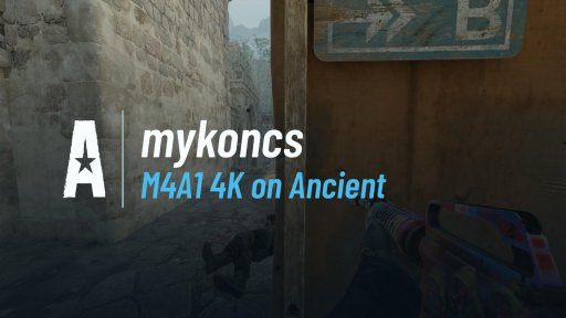 MykonCS - M4A1 4K on Ancient on Ancient