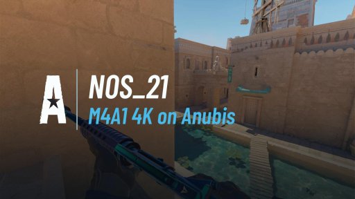 donos_tv - M4A1 4K on Anubis on Anubis